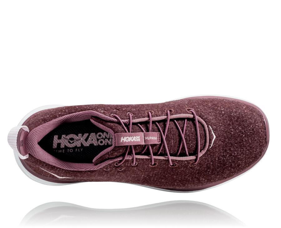 Tenis Hoka One One Mujer Marrom - Hupana Flow Wool - ZFLS06958